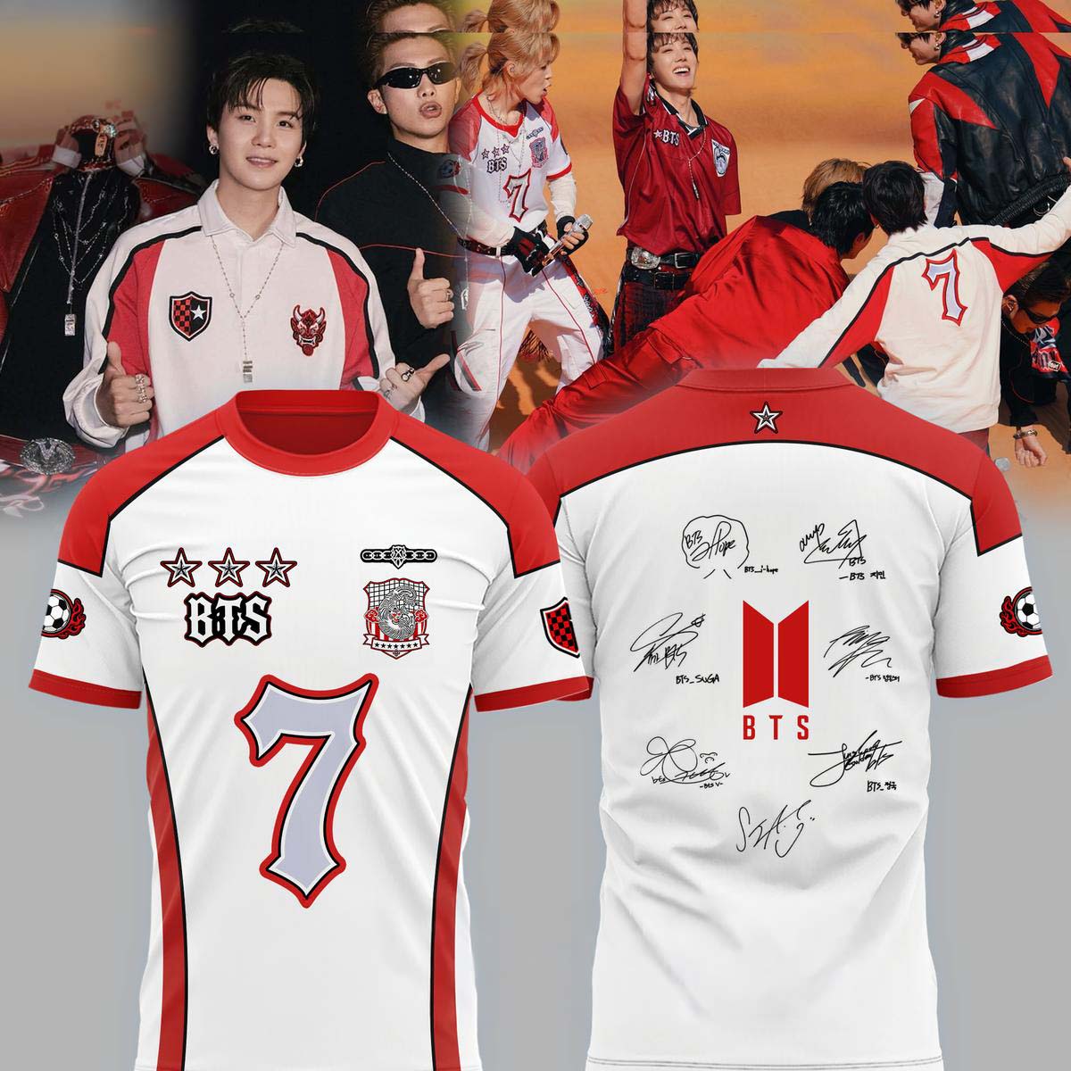 BTS FIFA World Cup Finals Halftime Show T-Shirt