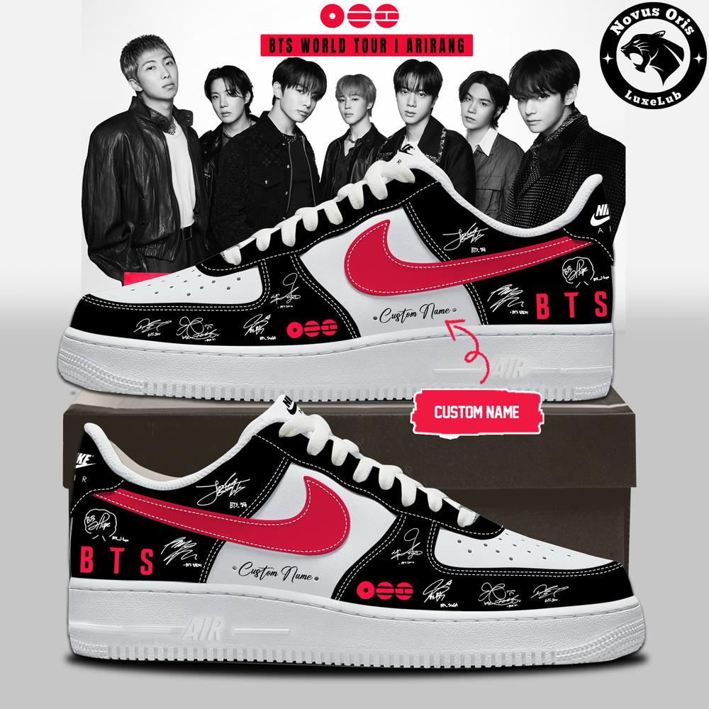 BTS World Tour Arirang 2026 Limited Edition Air Force 1