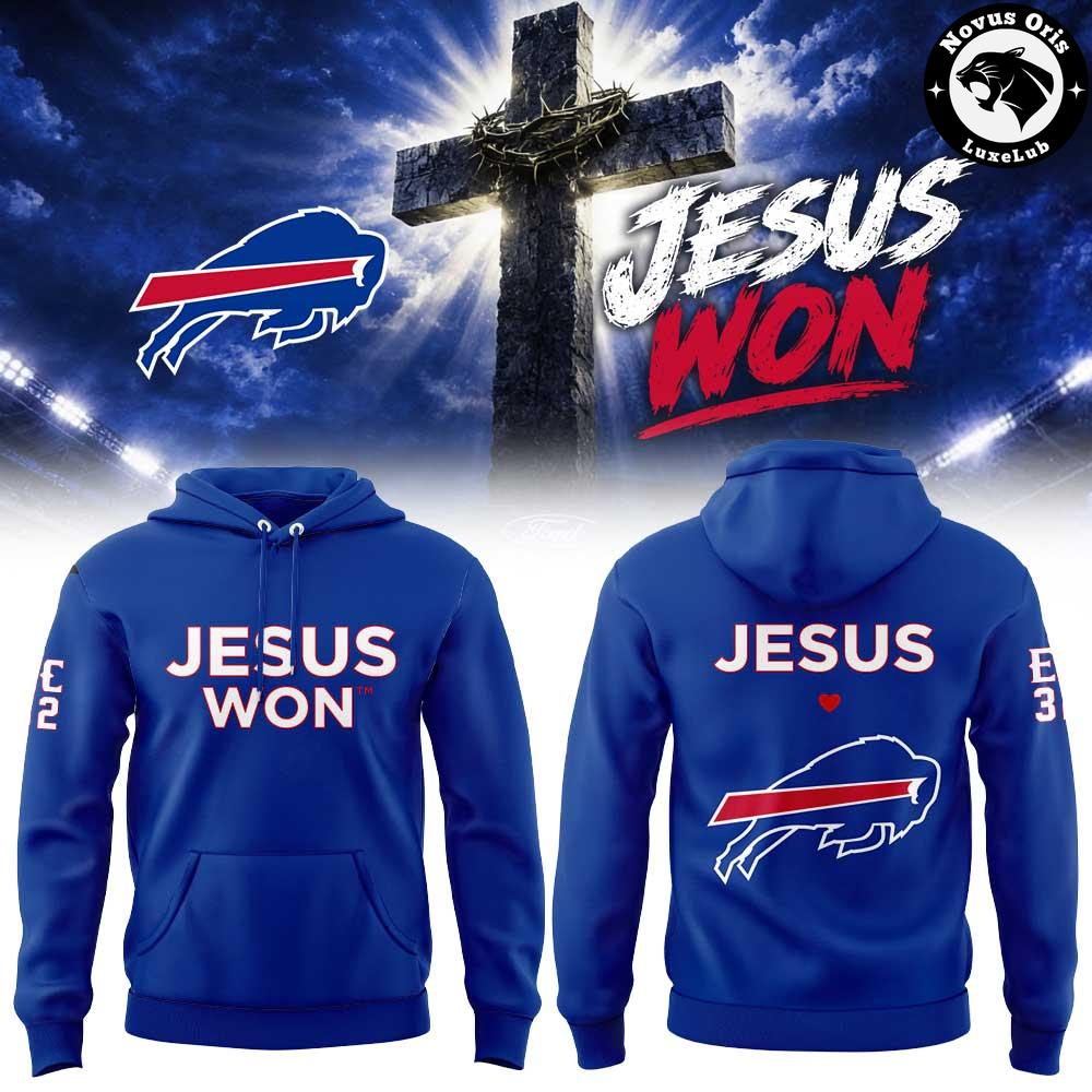 Buffalo Bills 2026 Jesus Won Limited Edition Pullover Hoodie 1 - Unicasport Buffalo Bills 2026 Jesus Won Limited Edition Pullover Hoodie