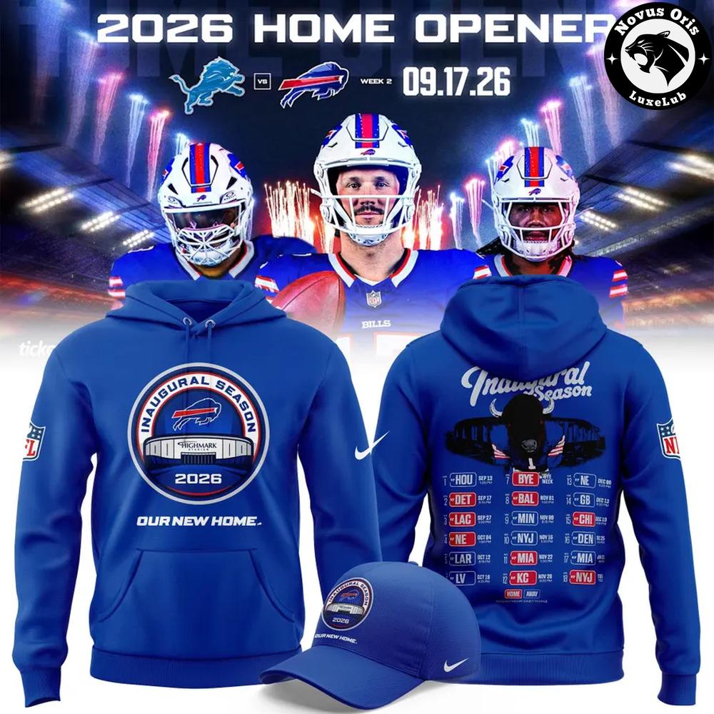 Buffalo Bills Highmark Stadium Inaugural Season 2026 Our New Home Hoodie 1 - Unicasport Buffalo Bills Highmark Stadium Inaugural Season 2026 Our New Home Hoodie