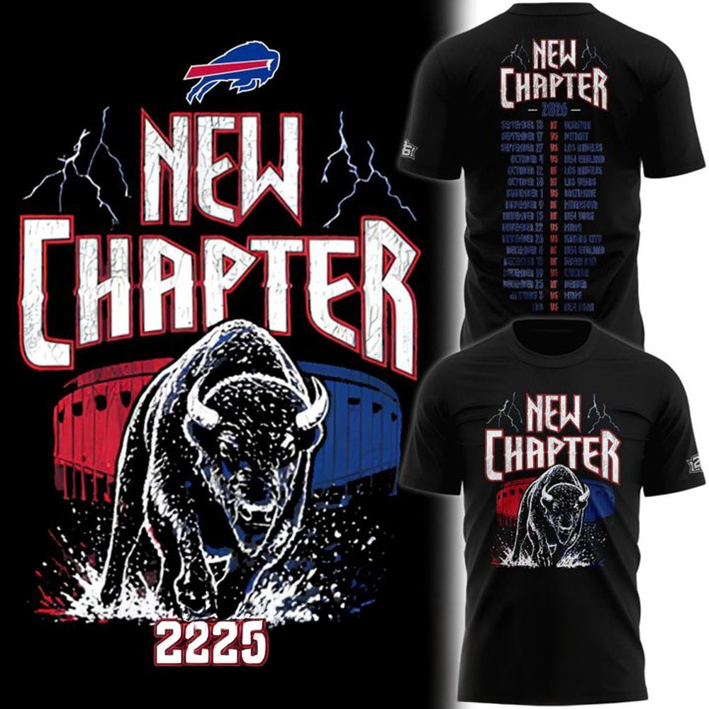 Buffalo Bills New Chapter 2026 Limited Edition Shirt