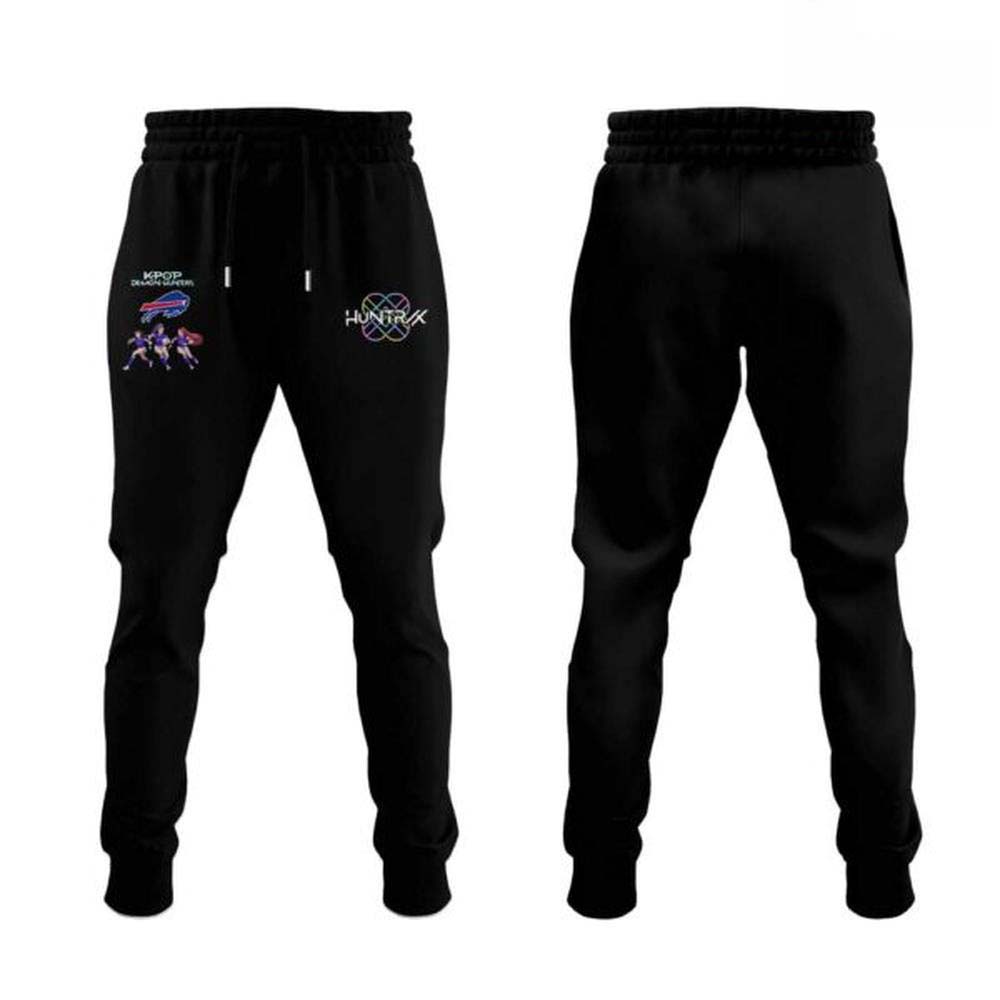 Buffalo Bills x KPop Demon Hunters 2026 crossover hoodie alternate angle