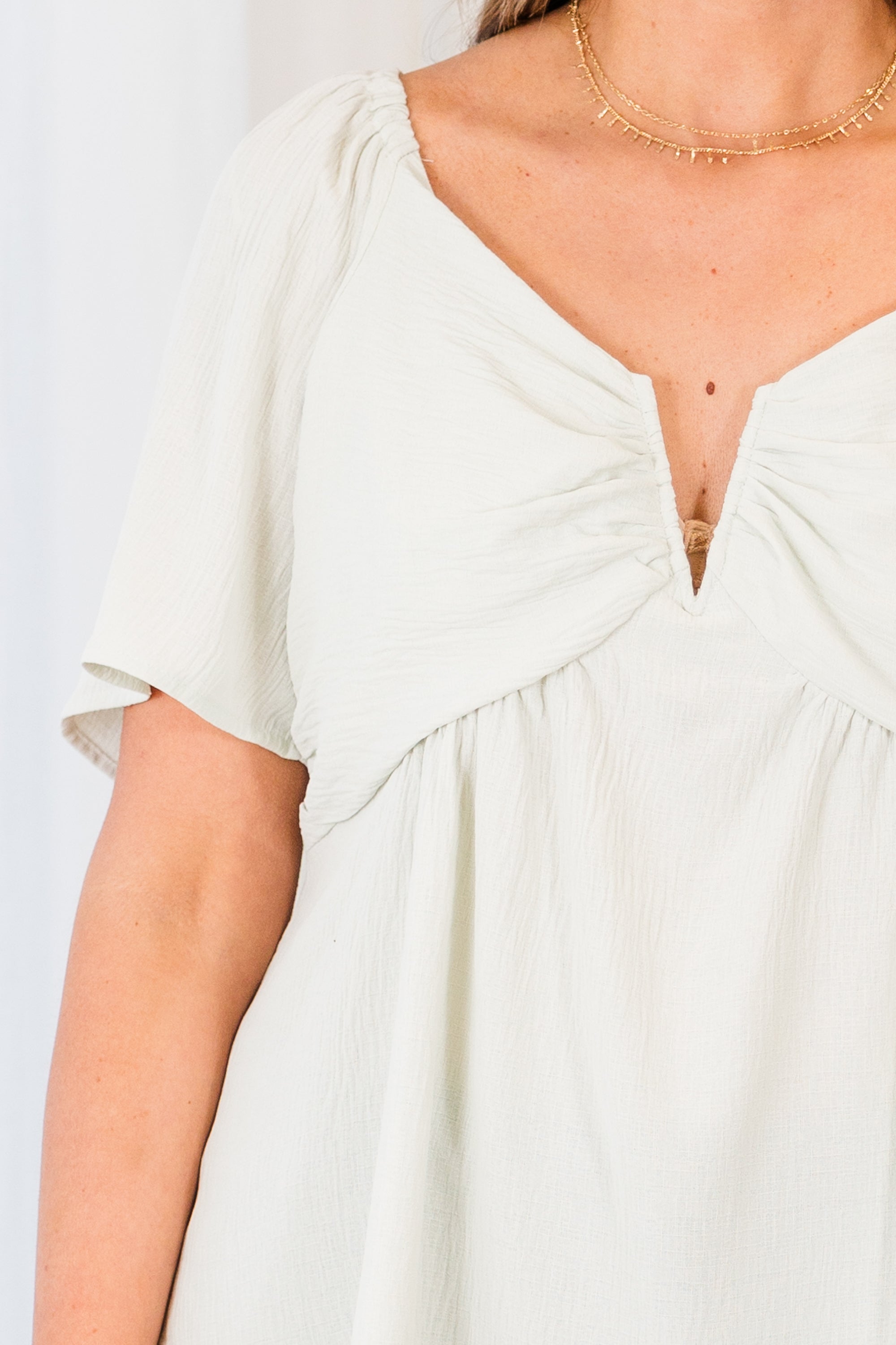 By Any Means Top, Light Sage 4 By Any Means Top, Light Sage - Image 4