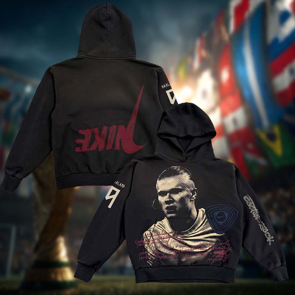 Cactus Jack Nike Total 90 Haaland World Cup Hoodie