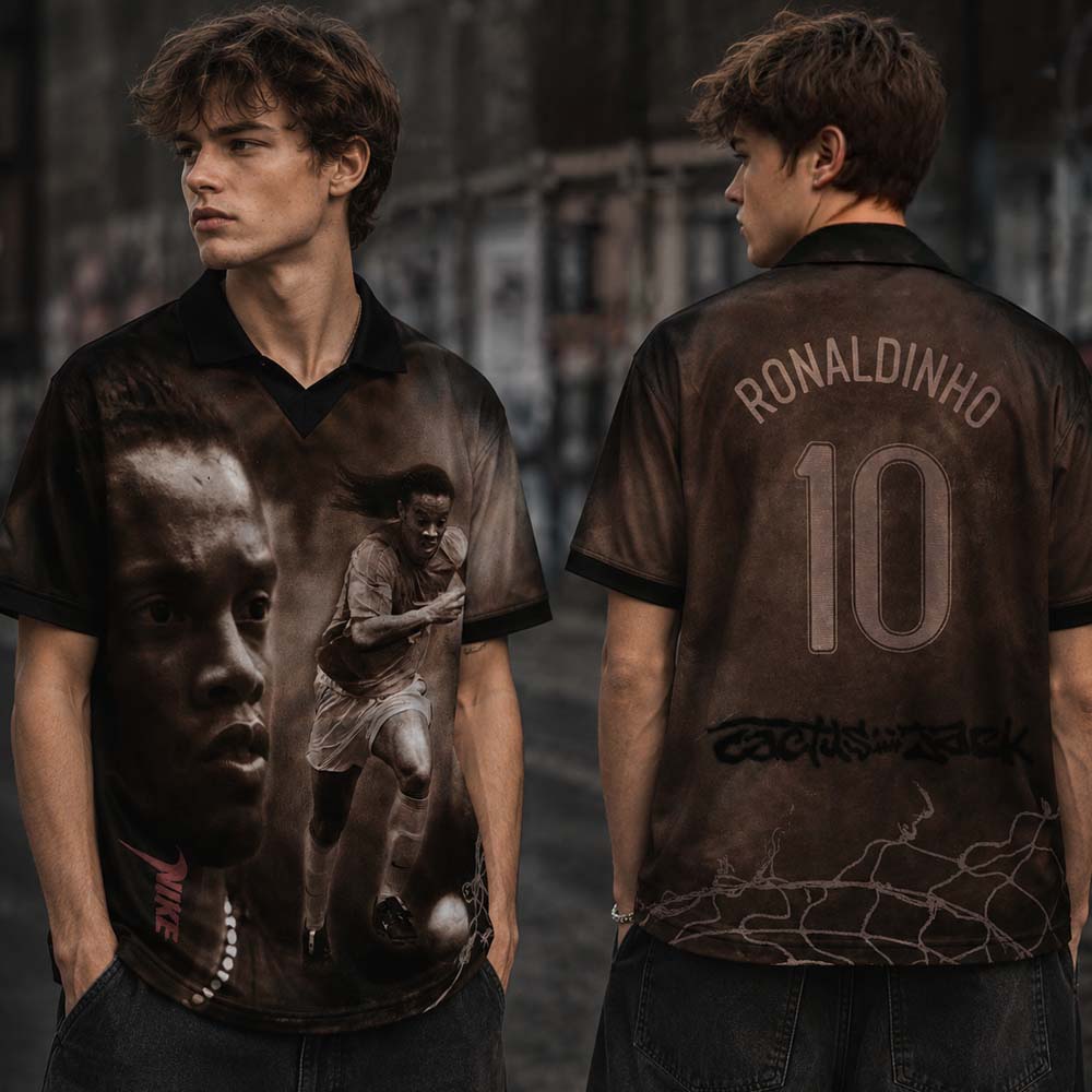Cactus Jack Nike Total 90 Ronaldinho R10 Jersey