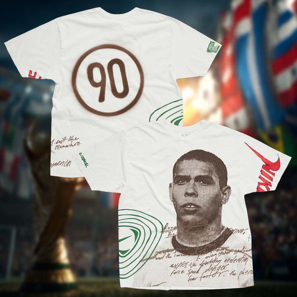 Cactus Jack x Nike Total 90 World Cup Athletes Collection Ronaldo R9 Unisex T Shirt