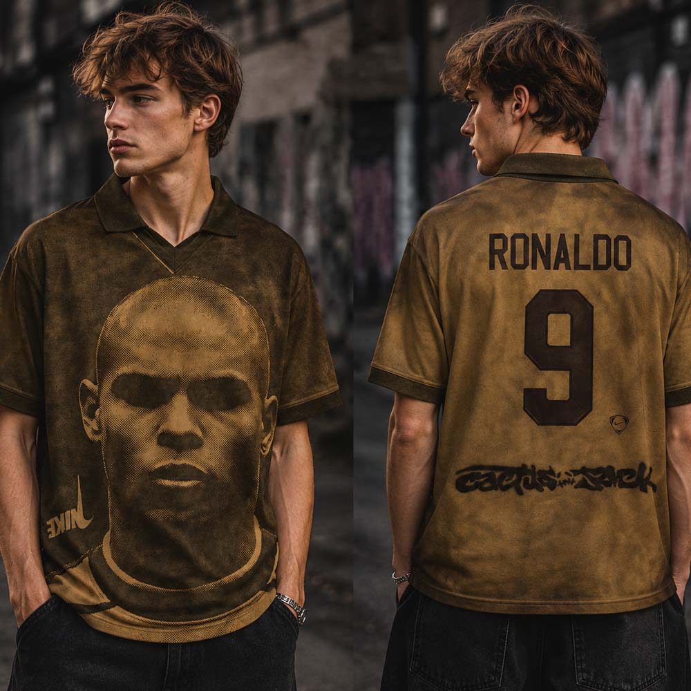 Cactus Jack Nike Total 90 Ronaldo R9 Retro Jersey