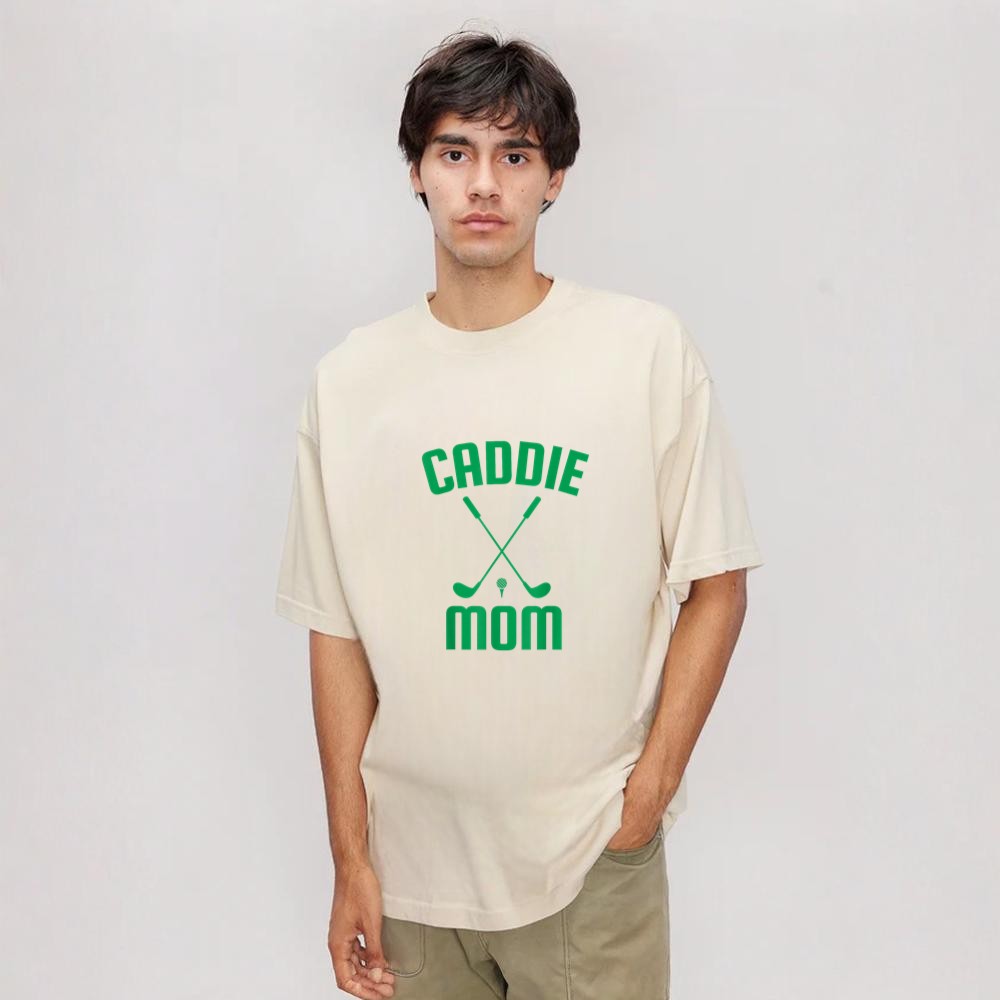 Caddie Mom Golf Club Cool Golfing Cute Golfer Mama Mother Shirt
