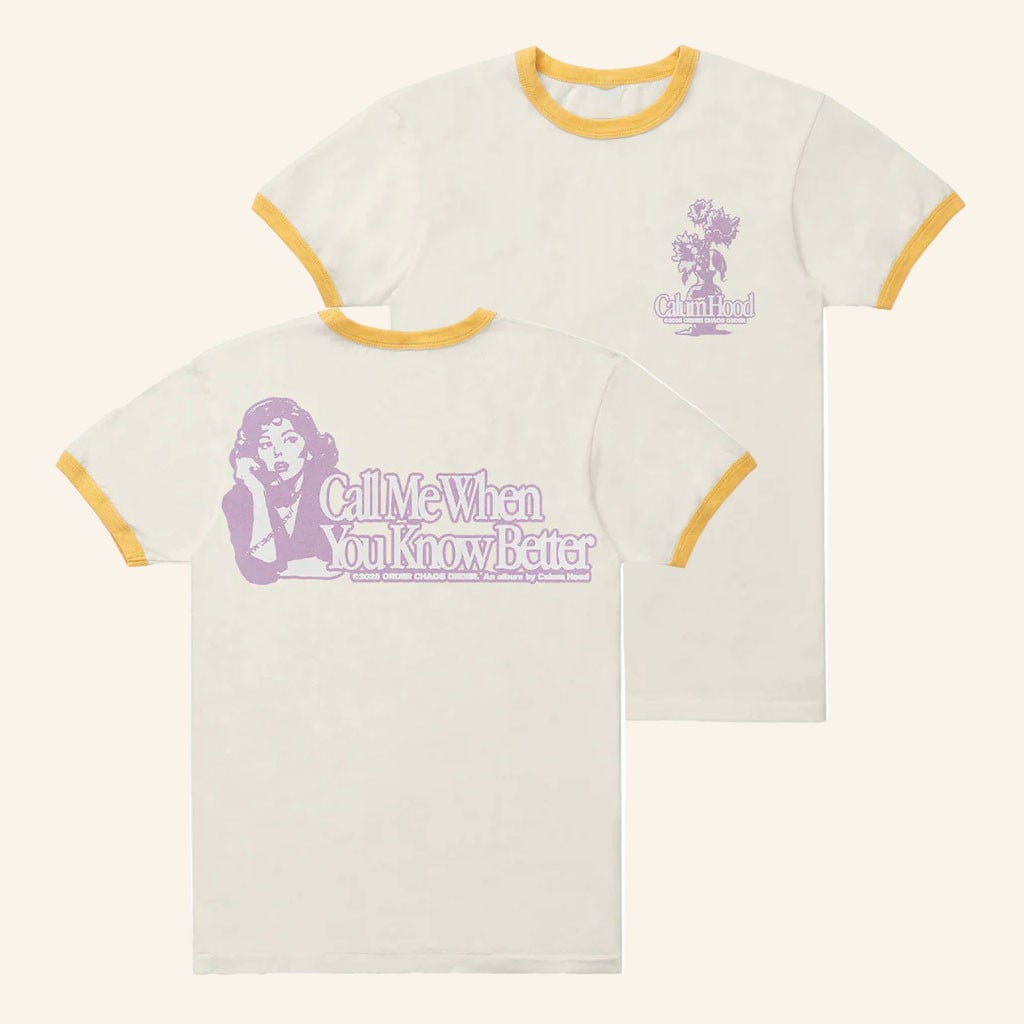 Calum Hood Merch 2026 Call Me When You Know Better Ringer Shirt Gifts For Her