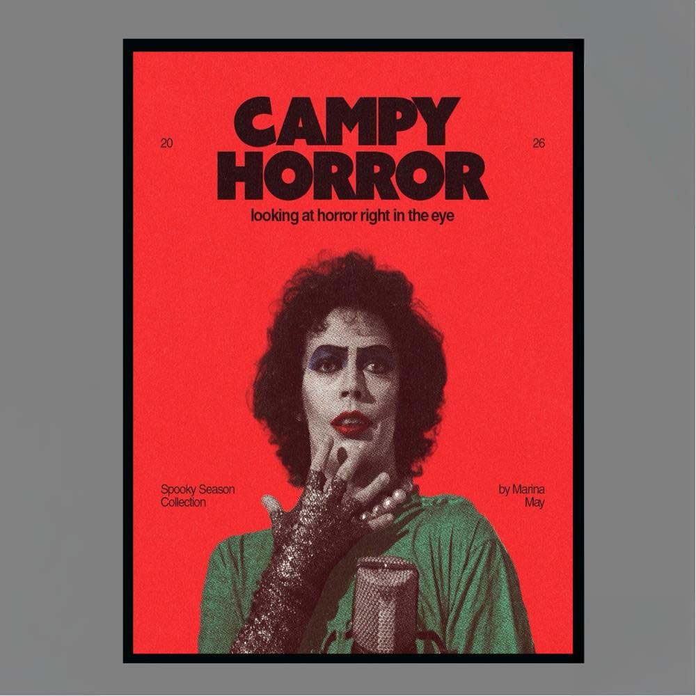 Campy Horror Looking At Horror Right In The Eye Spooky Season Collection By Marina May 2026 Poster