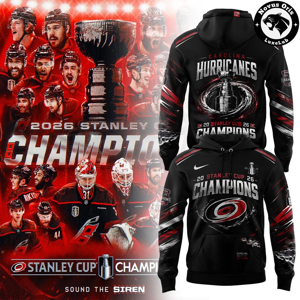 Carolina Hurricanes 2026 Stanley Cup Champions 20 Years in the Making Hoodie