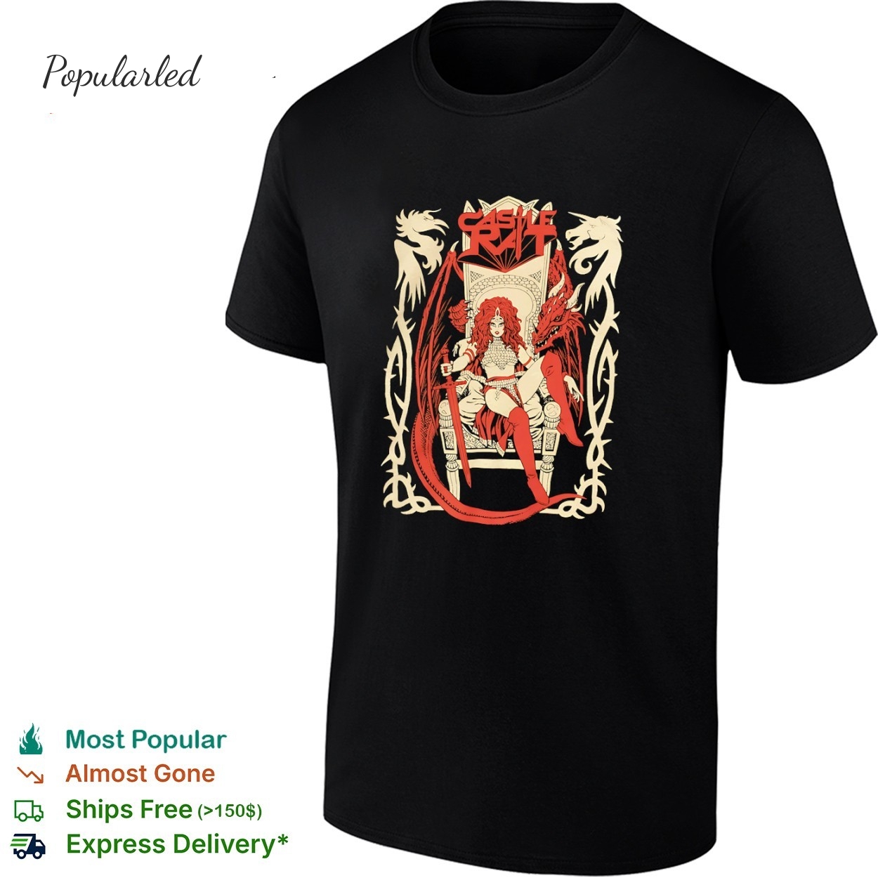 Castle Rat band vintage shirt