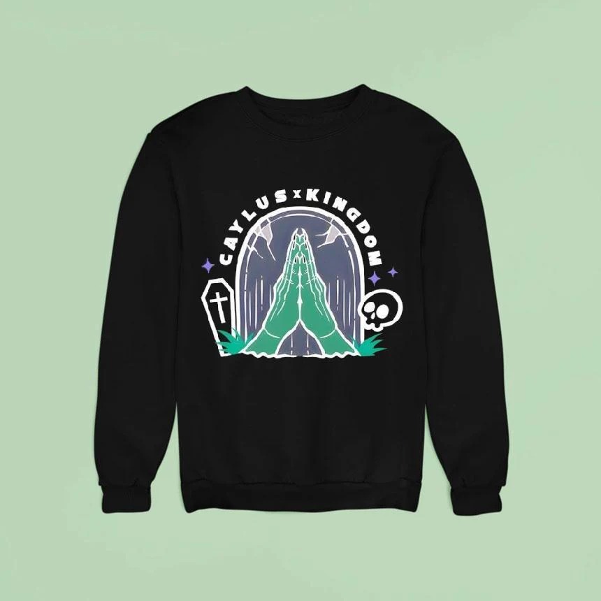 Caylus Merch Aura Hoodie Caylus x Kingdom Sweater Gift Ideas For Fans