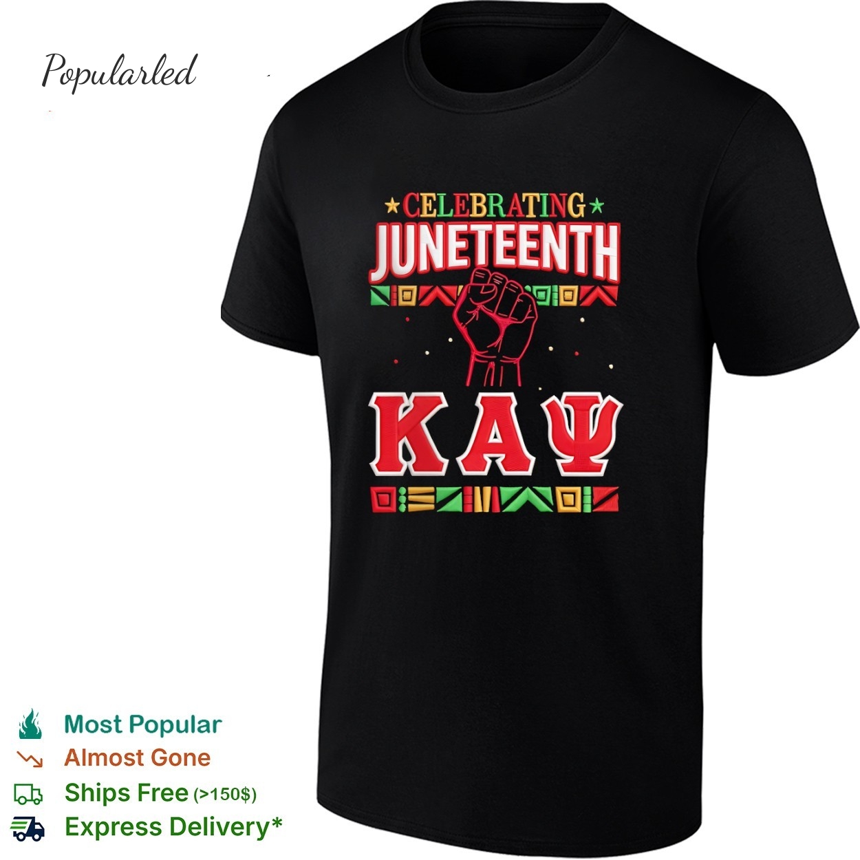 Celebrating Juneteenth kay shirt