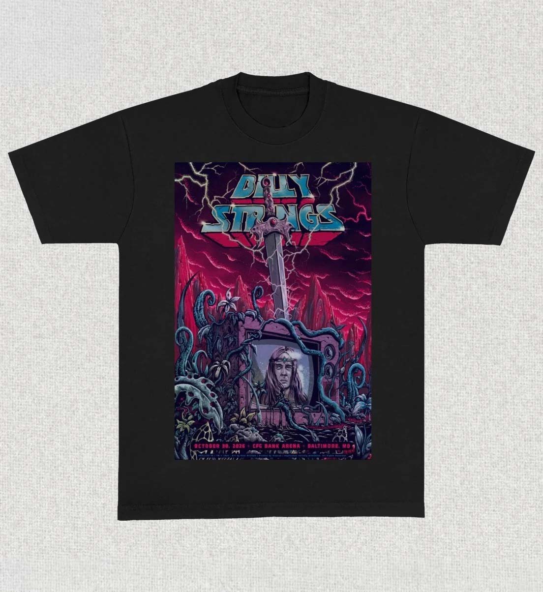 CFG Bank Arena Baltimore Oct 30 2026 Billy Strings Music Poster TShirt