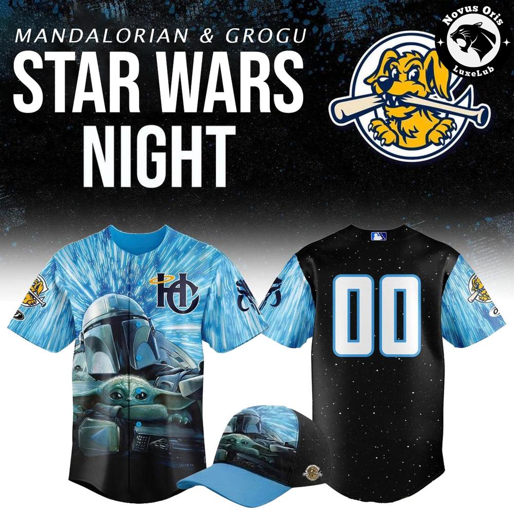 Charleston RiverDogs x Star Wars Night Limited Edition Baseball Jersey 1 - Unicasport Charleston RiverDogs x Star Wars Night Limited Edition Baseball Jersey