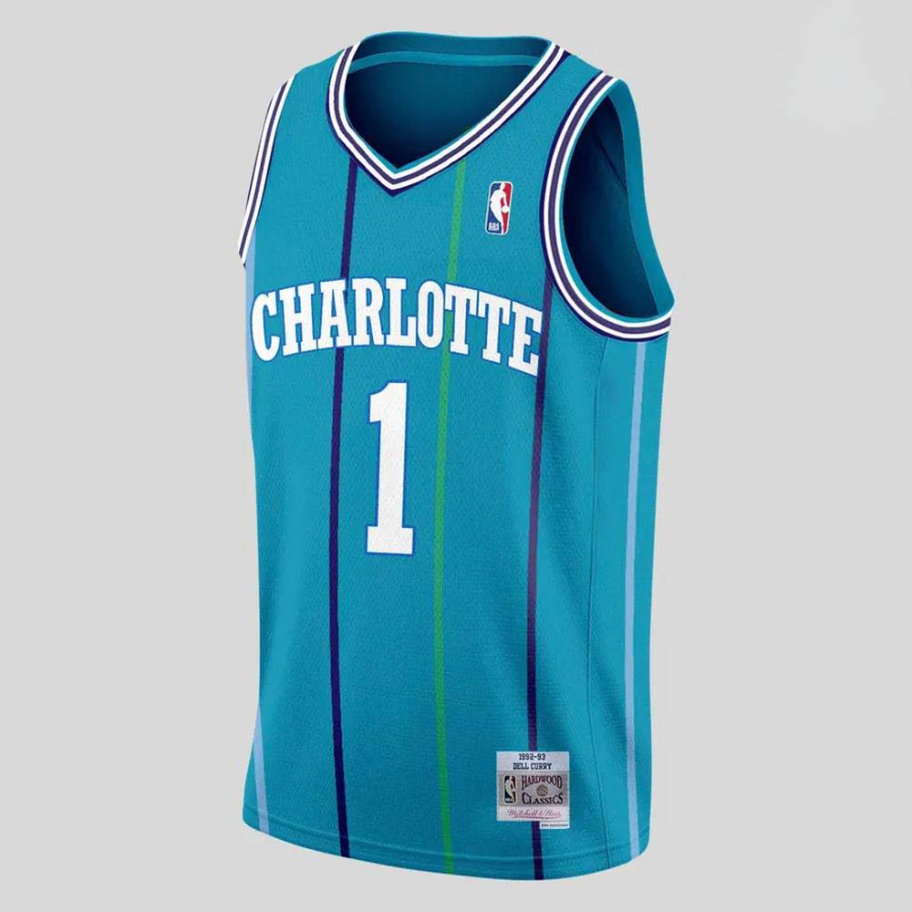 Charlotte Hornets Muggsy Bogues 2026 Basketball Jersey - Image 2