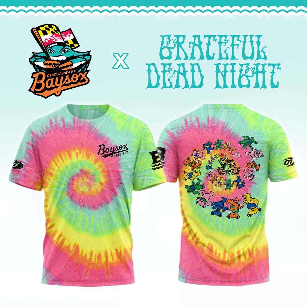 Grateful Dead Special Edition Shirt - Chesapeake Baysox