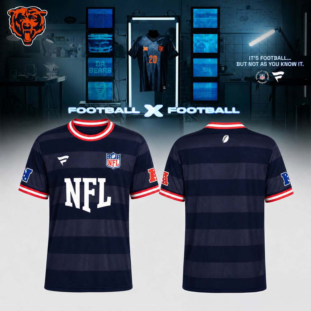 Chicago Bears Football x Football Fan Top Shirt