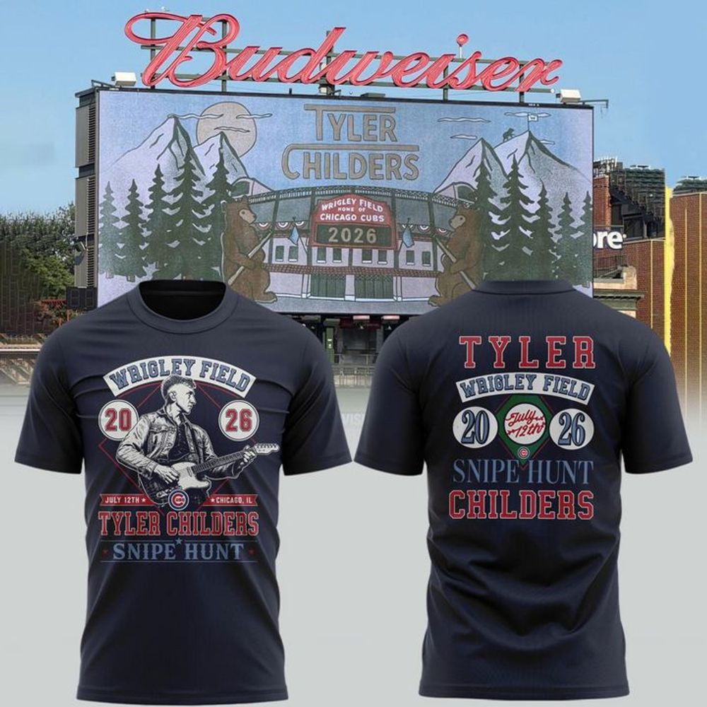 Chicago Cubs 2026 Tyler Childers at Wrigley Field Limited Edition Shirt