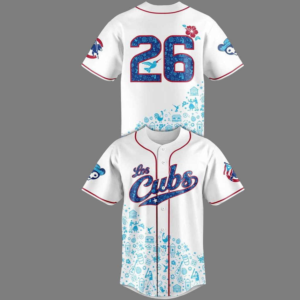 Chicago Cubs Hispanic Heritage Night 2026 Baseball Jersey