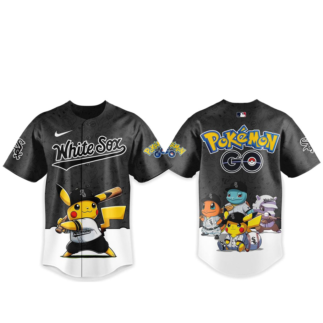 Chicago White Sox Pokemon Go Night 2026 Baseball Jersey