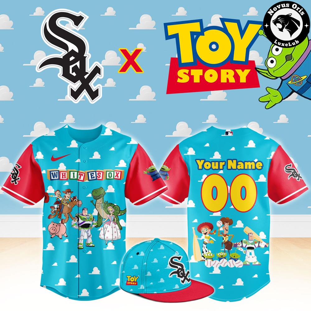 Chicago White Sox x Toy Story Night Woody Buzz Lightyear Custom Baseball Jersey 1 - Unicasport Chicago White Sox x Toy Story Night Woody Buzz Lightyear Custom Baseball Jersey