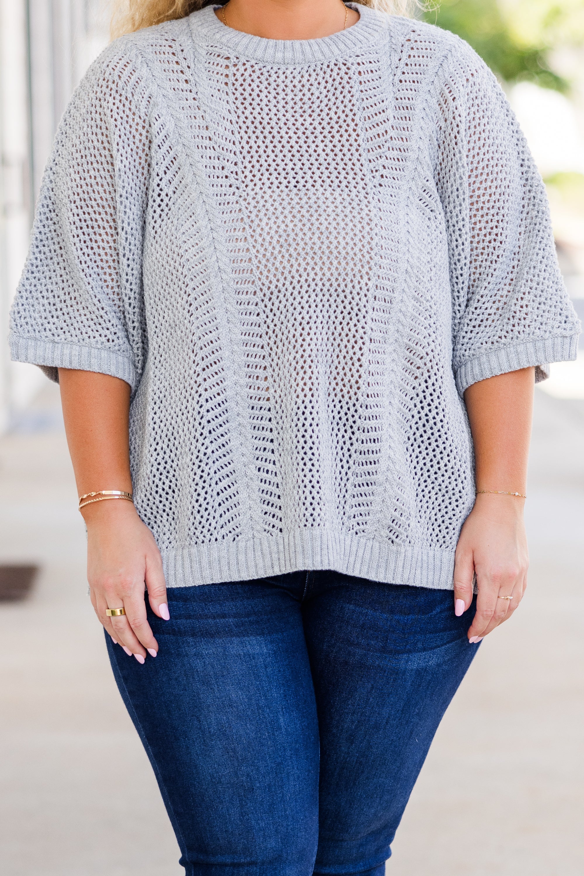 Chill Out Top, Heather Grey 4 Chill Out Top, Heather Grey - Image 4