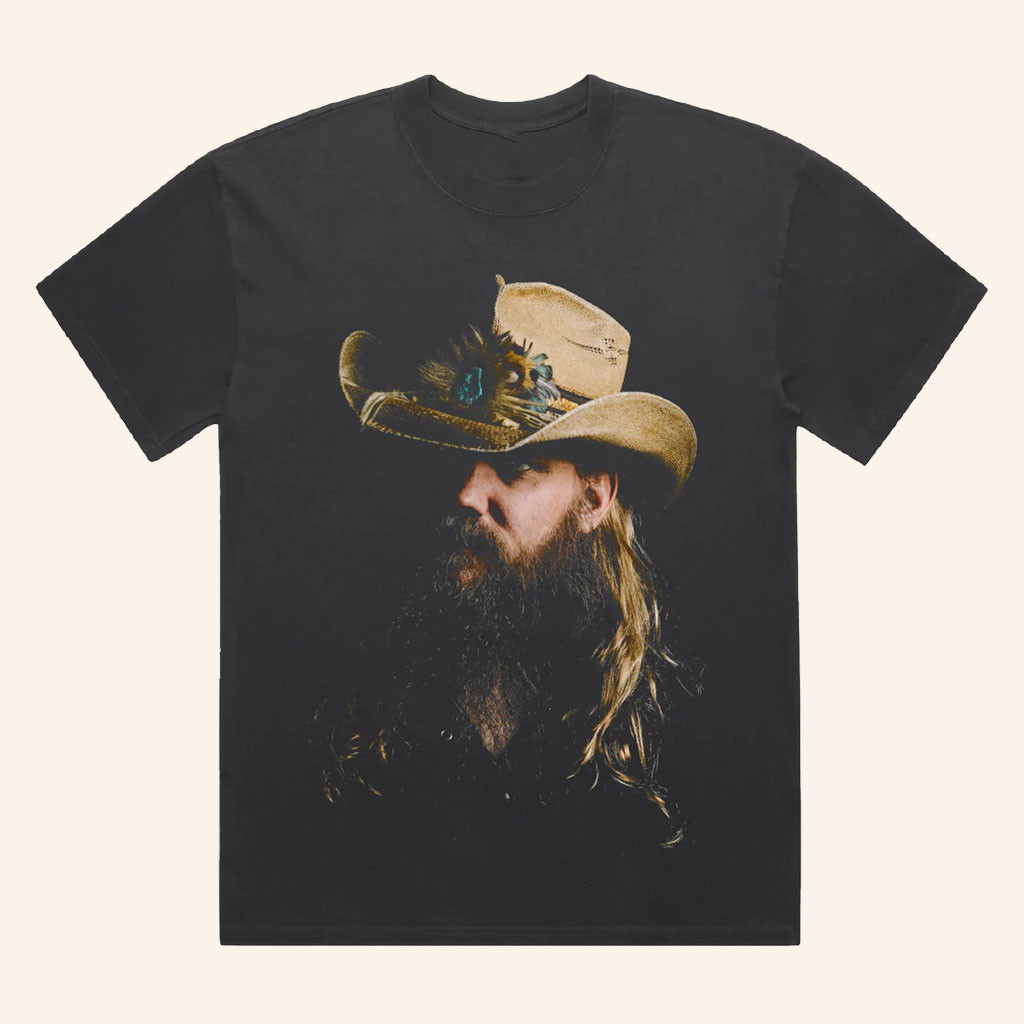 Chris Stapleton Merch 2026 Chris Stapleton PortraitTShirtPresent For Brother