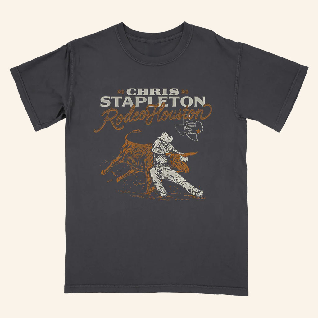 Chris Stapleton Merch 2026 Houston RodeoTShirtBest Gifts For Father