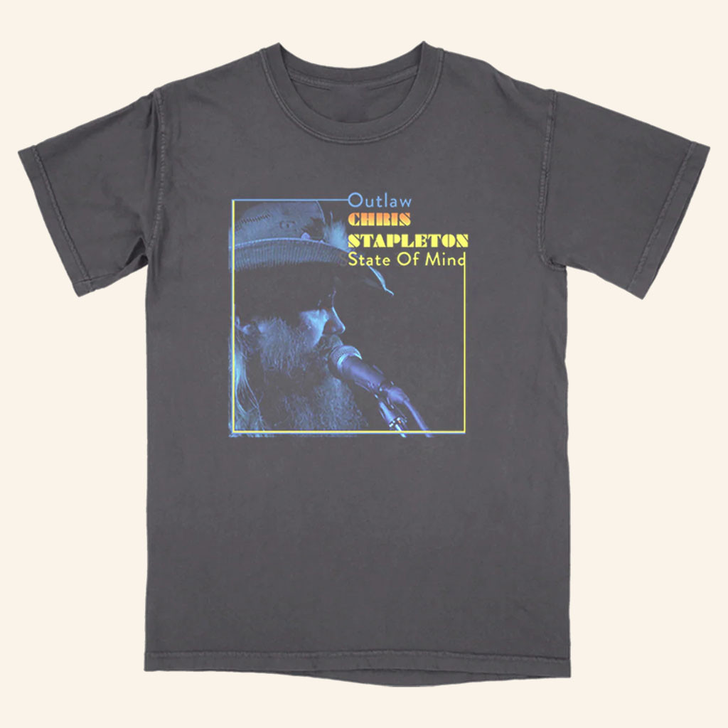 Chris Stapleton Merch 2026 Outlaw State Of MindTShirtBest Birthday Gift For Husband