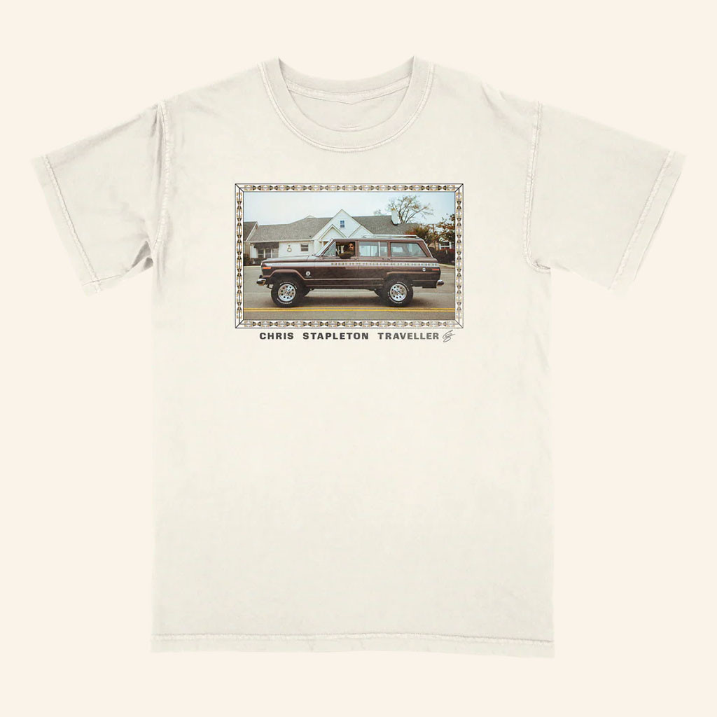 Chris Stapleton Merch 2026 Traveller Jeep PhotoTShirtBest Gifts For Husband