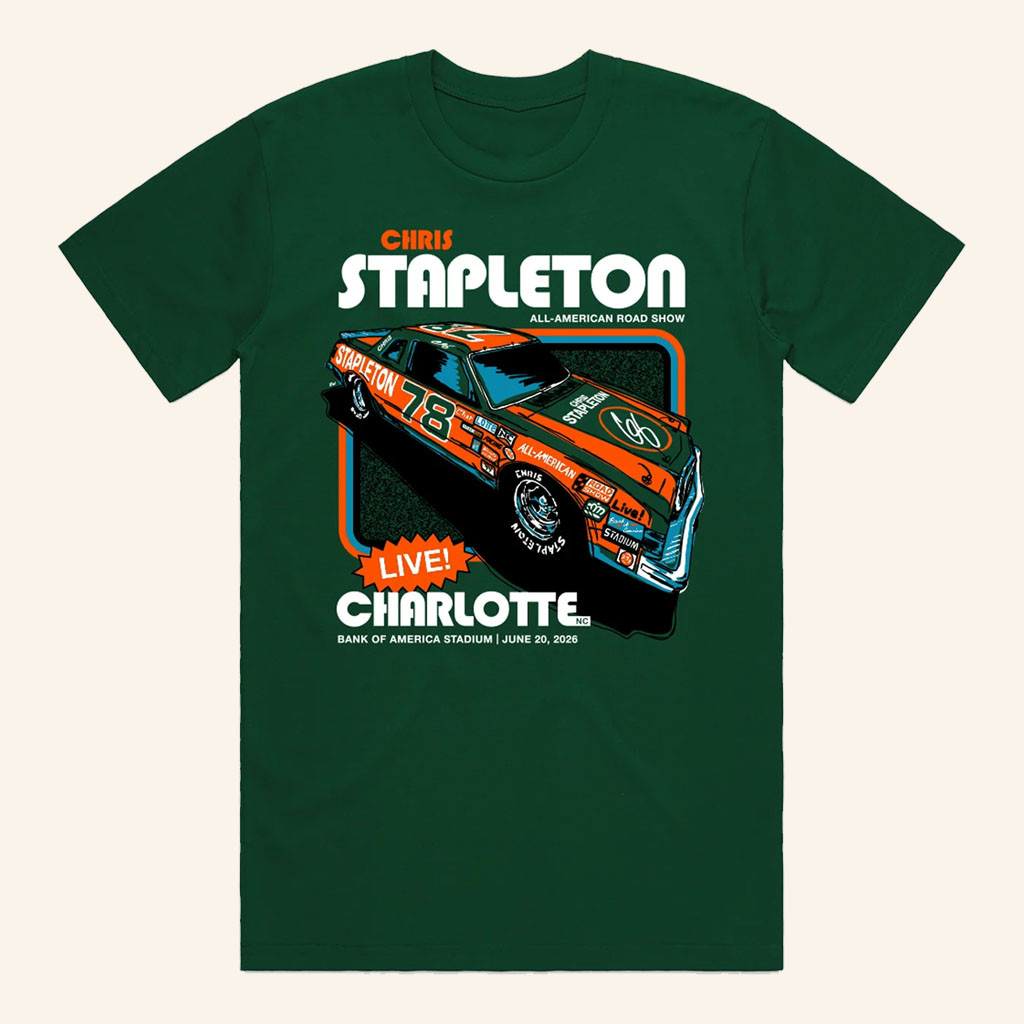 Chris Stapleton Merch Charlotte EventTShirtBest Birthday Gift For Son
