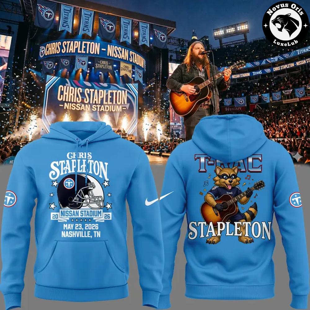 Chris Stapleton x T-Rac Titans Nashville 2026 Hoodie