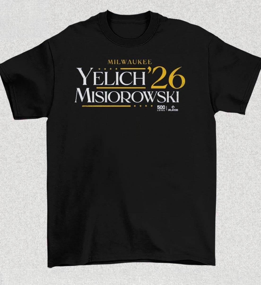 Christian Yelich Jacob Misiorowski Milwaukee Campaign 2026 Shirt