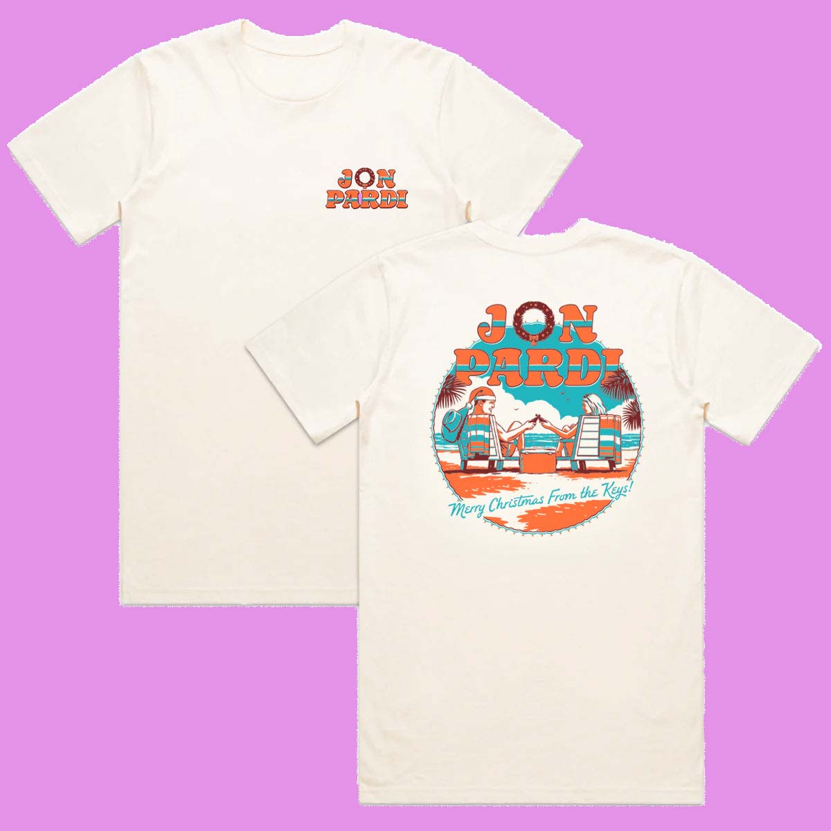 Jon Pardi Tour 2026 Christmas From The Keys T-Shirt - Best Gift for Fans