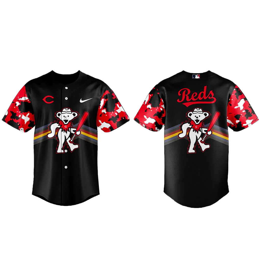 Cincinnati Reds x Grateful Dead Night 2026 Baseball Jersey