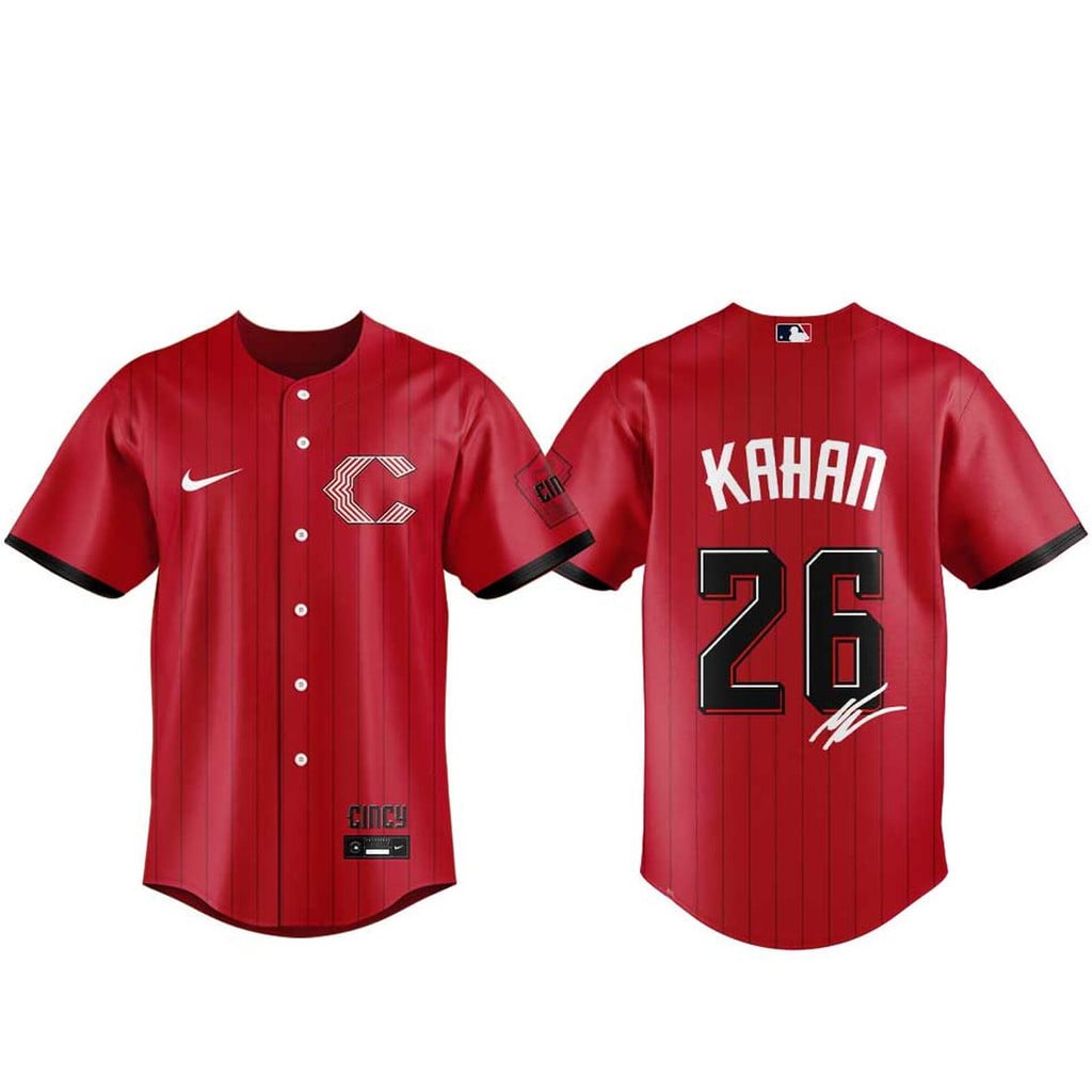 Cincinnati Reds x Noah Kahan The Great Divide Tour 2026 Baseball Jersey