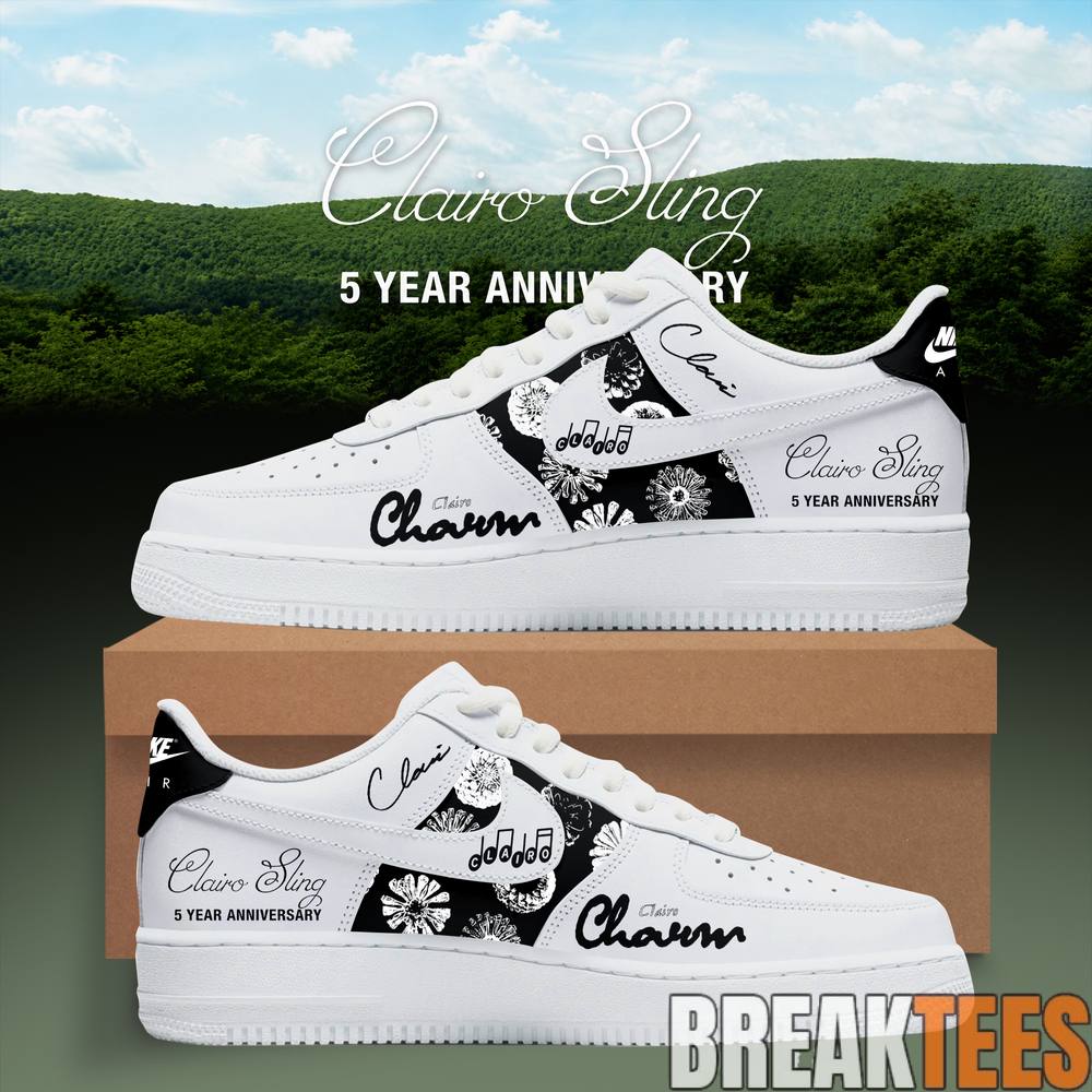 Clairo Sling 5 Year Anniversary AF1 Custom Shoes