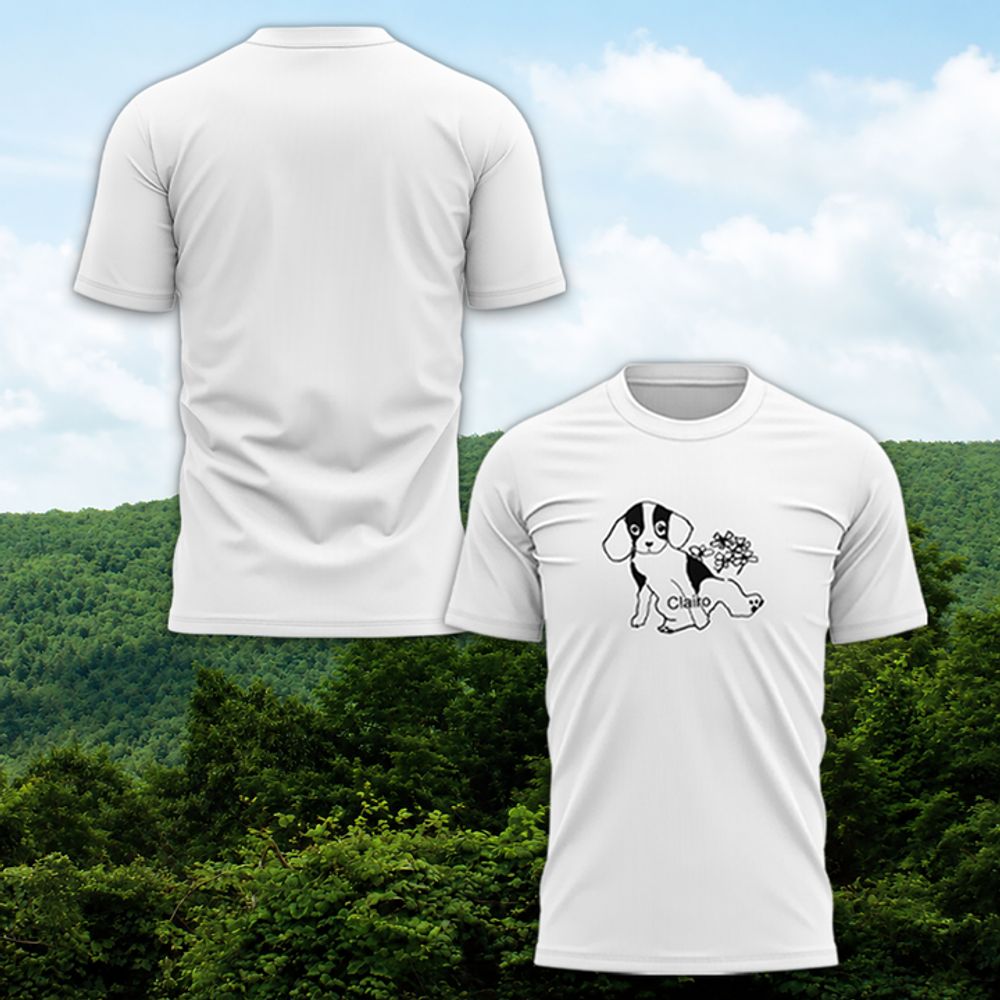 Clairo Sling 5Year Anniversary Special White Shirt