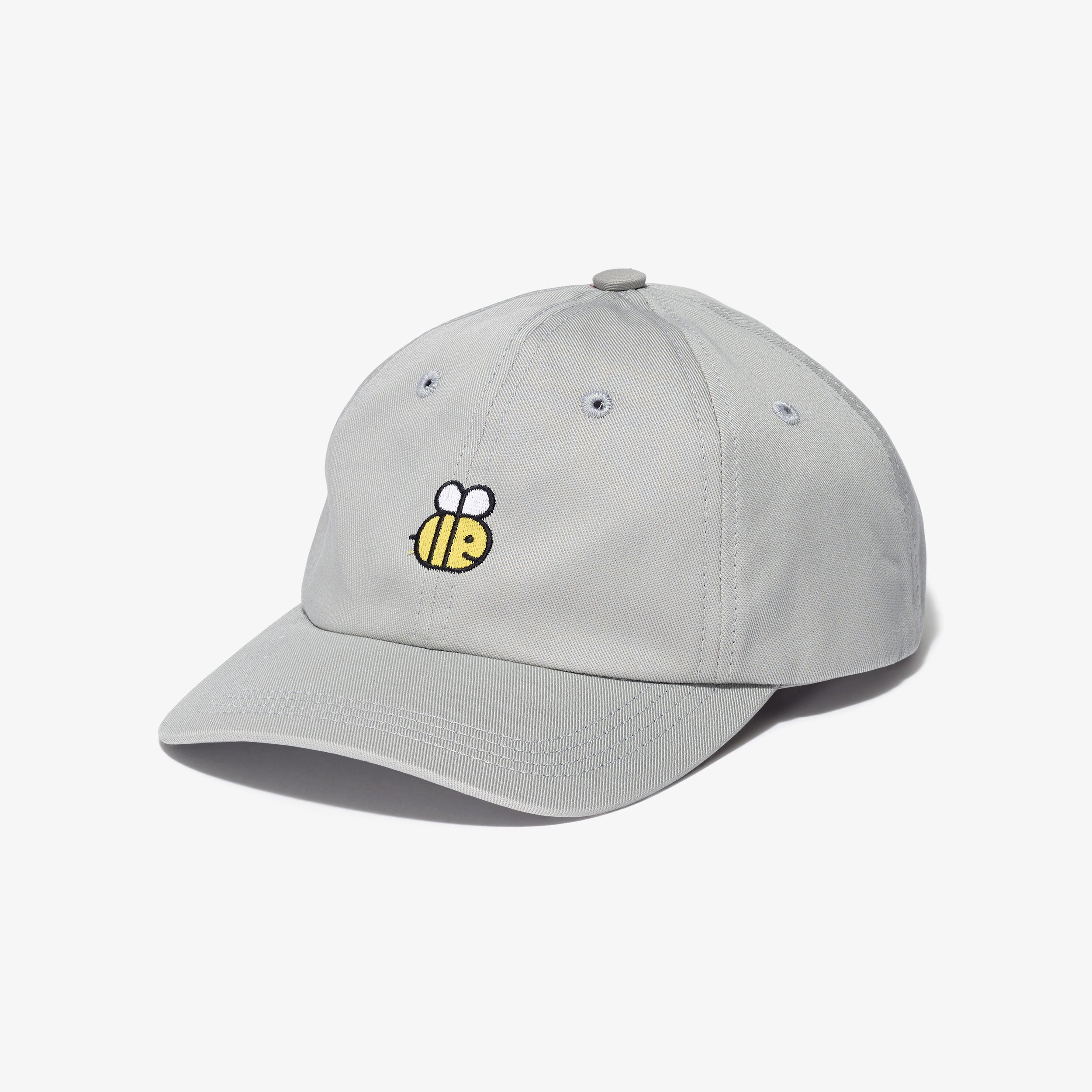 Classic Style Spelling Bee Baseball Cap Adjustable Fit for Men Gray Gift for Dad