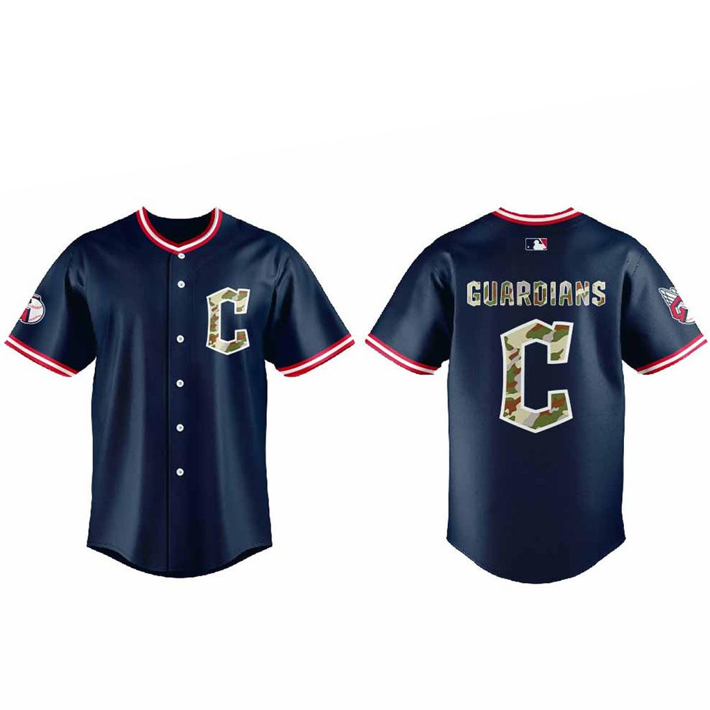 Cleveland Guardians Armed Forces Night 2026 Baseball Jersey