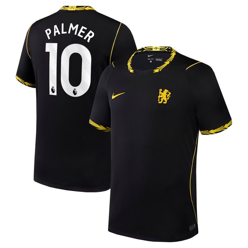 Cole Palmer Chelsea 2026-2027 Black Away Soccer Jersey Fan Jersey Collection 1 - Unicasport Cole Palmer Chelsea 2026-2027 Black Away Soccer Jersey Fan Jersey Collection