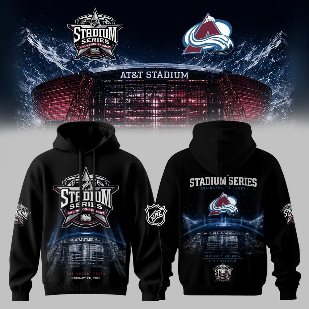 Colorado Avalanche NHL Stadium Series 2027 Hoodie