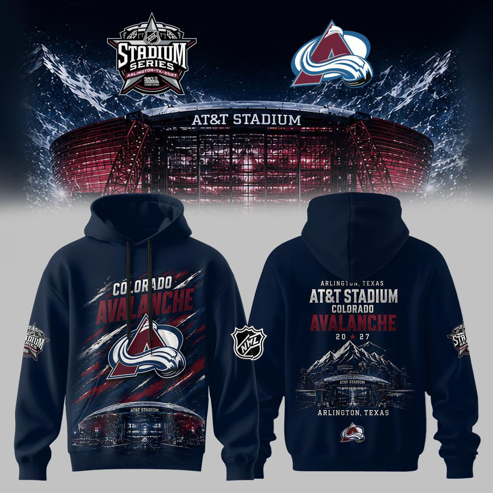 Colorado Avalanche Stadium Series 2027 Navy Hockey Fan Hoodie