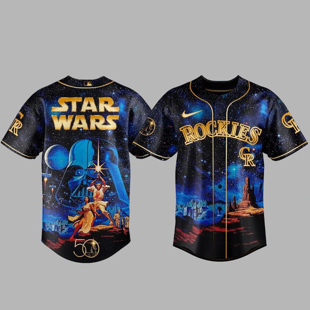 Colorado Rockies x Star Wars 2026 Baseball Jersey Version 2