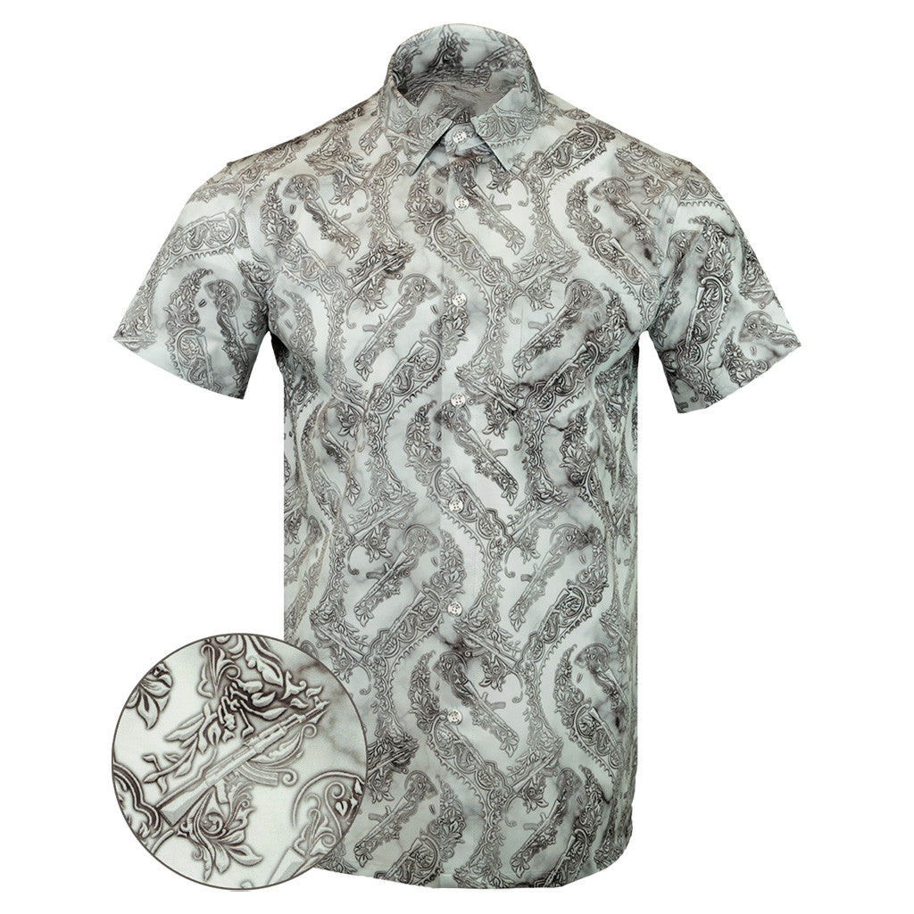 Colosseum Button Down Shirt Concealed Carry Hawaiian Shirt Gift Ideas For Him