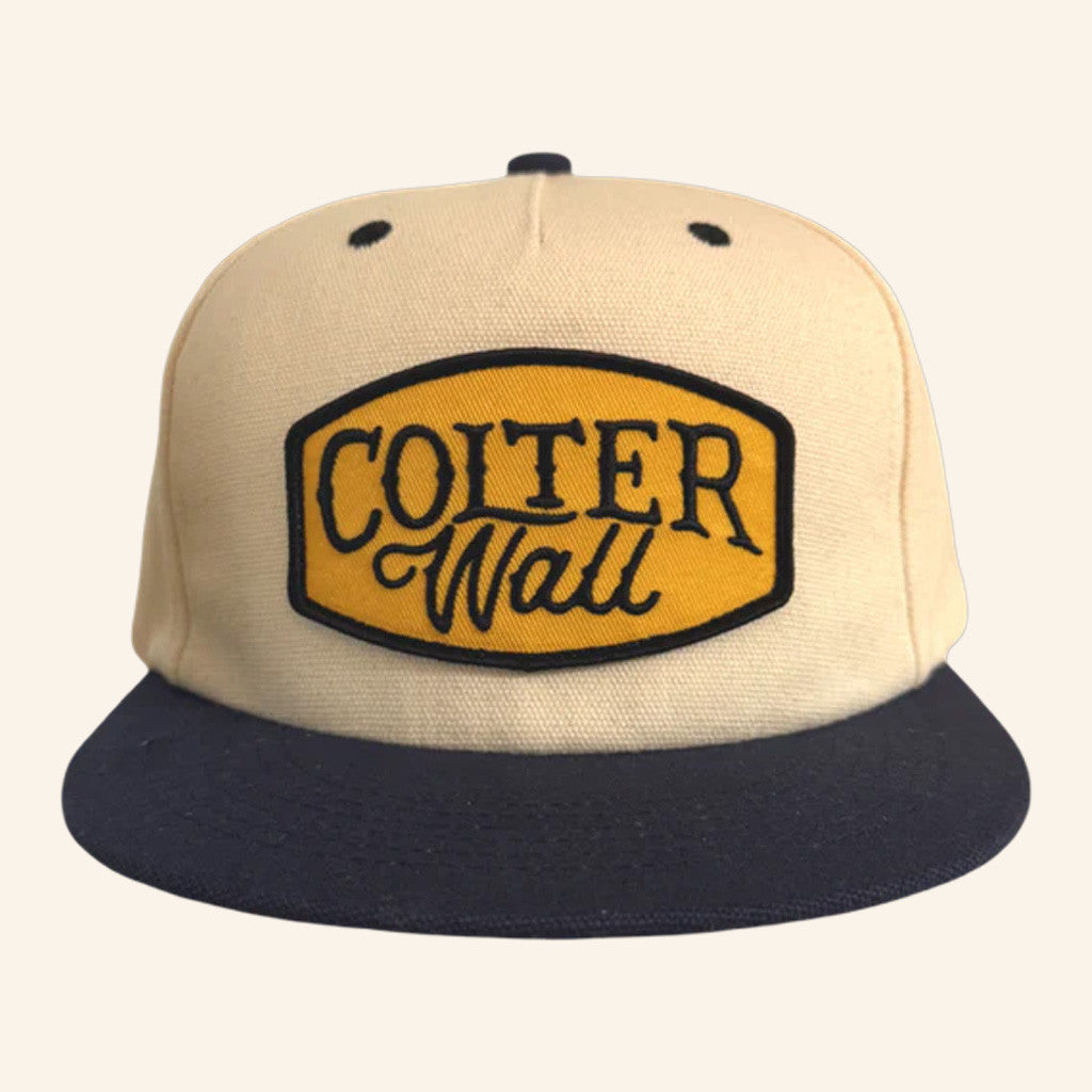 Colter Wall Merch Colter Wall Original Logo Vintage Embroidered Snapback Hat Husband Gifts