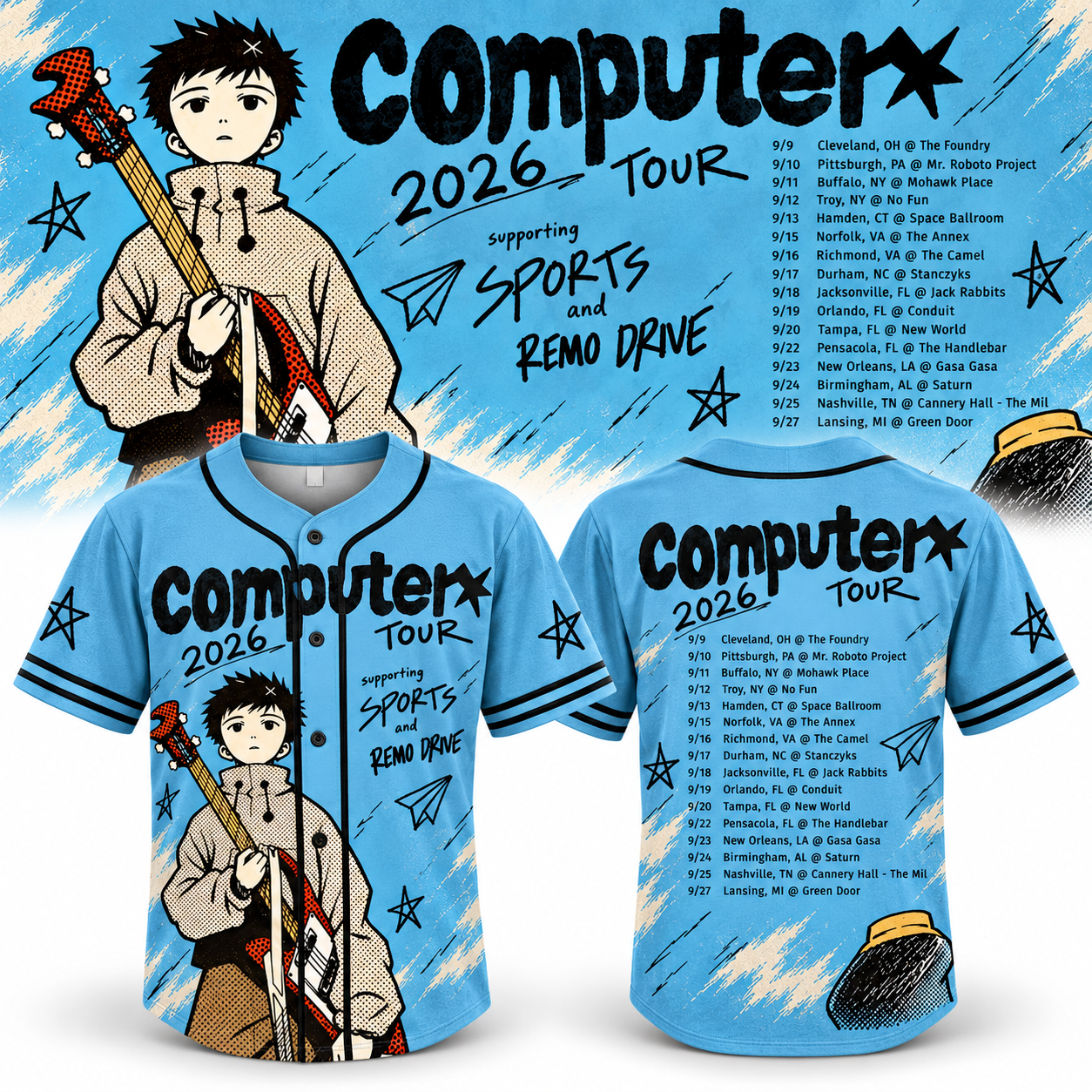 Computer 2026 Tour Jeysey Merch 1 - Unicasport Computer 2026 Tour Jeysey Merch