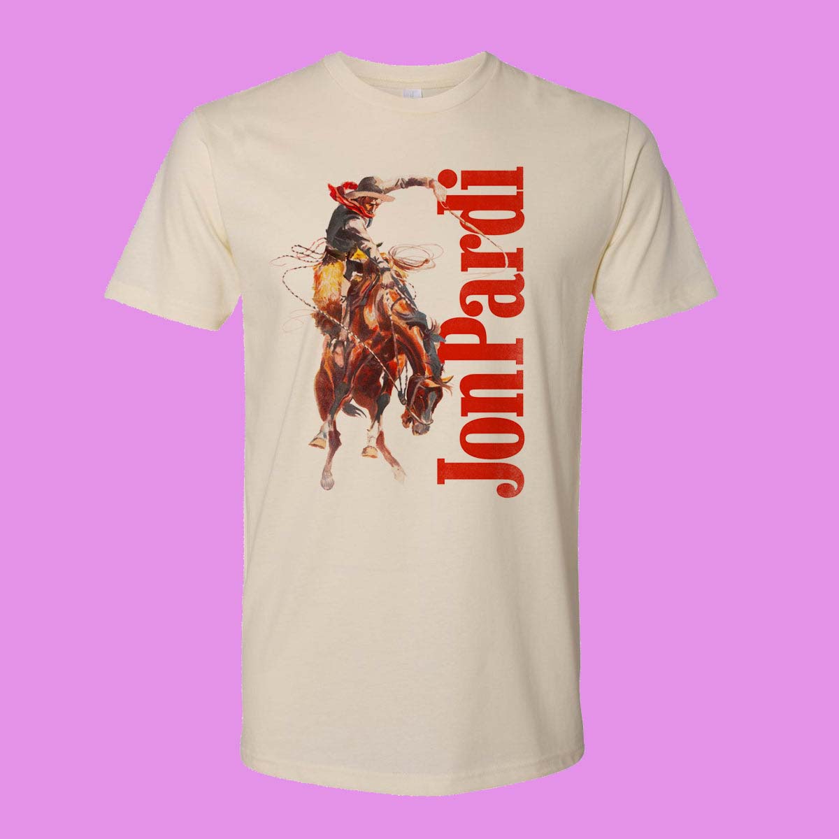 Jon Pardi Tour 2026 Cowboy Graphic T-Shirt - Best Gift for Fans
